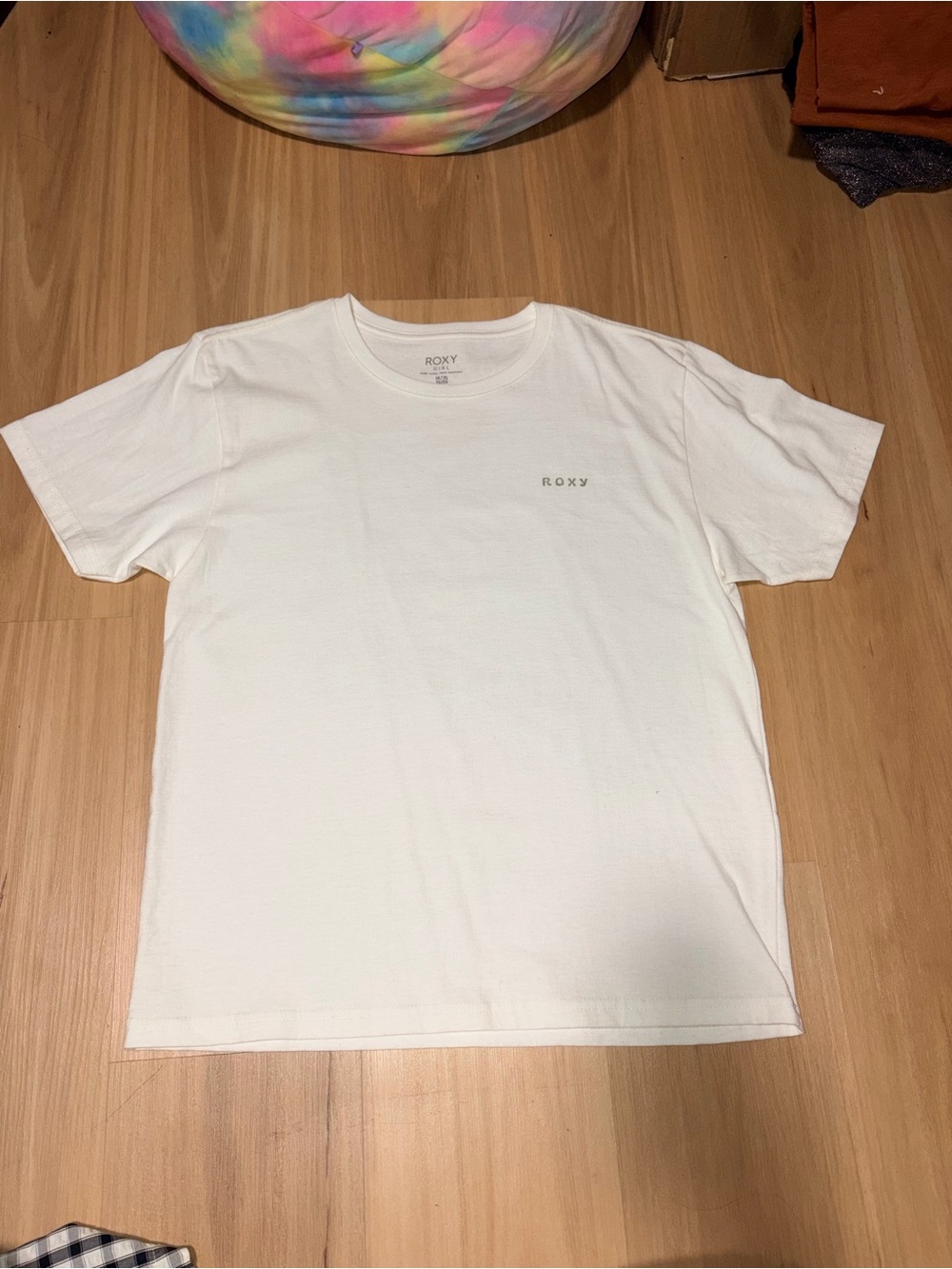 Roxy Women’s Classic White Logo T‑Shirt